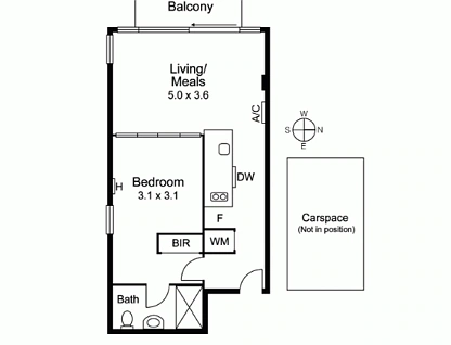10P/191 Powlett Street, East Melbourne, Melbourne CBD, 1 침실, 1 욕실, Apartment