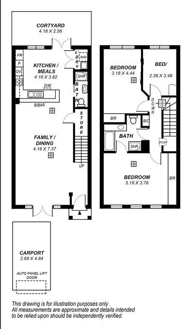 6/371 Angas Street, Adelaide, SA 5000, 3房, 2浴, Townhouse