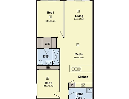 209/20-24 Metro Parade, Mawson Lakes, Northern Adelaide, 2 rūma, 2 rūma horoi, Apartment