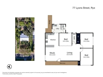 77 Lyons Street, Rye, VIC 3941, 3房, 1浴, House