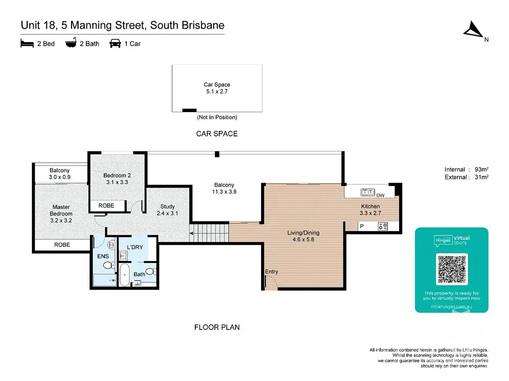 18/5 Manning Street, South Brisbane, QLD 4101
