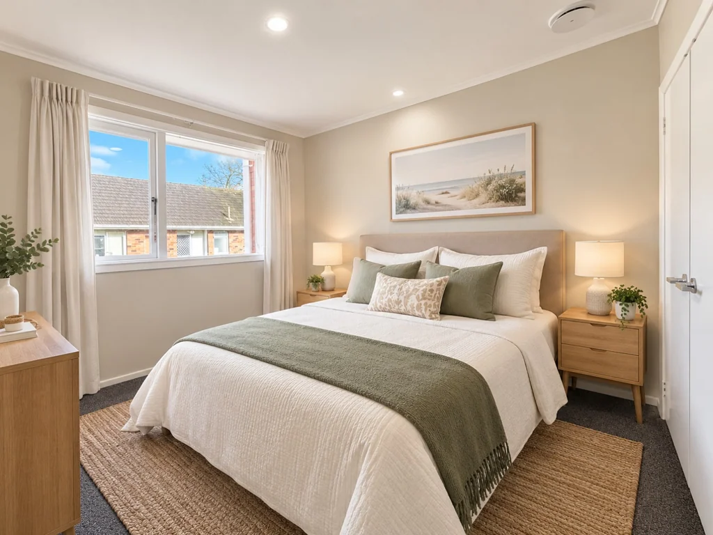 Two bedrooms brick unit