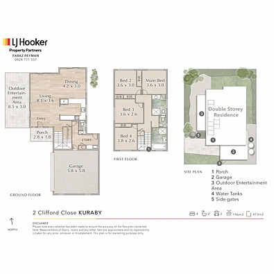 2 Clifford Close, Kuraby, QLD 4112, 4 slaapkamers, 2 badkamers, House