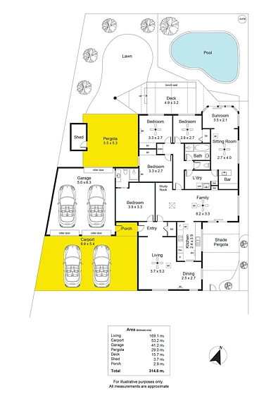 33 Masters Avenue, Marion, SA 5043, 4房, 2浴, House