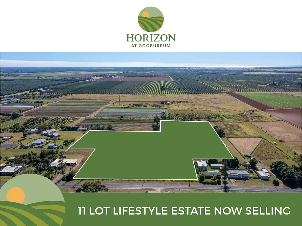 Gooburrum Premium Lifestyle Allotments from 3,805sqm to 5,328sqm
