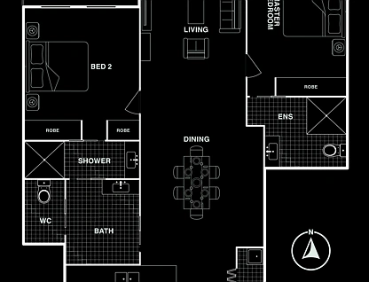 9/50 Moore Street, Turner, Inner North, 0房, 0浴, Apartment