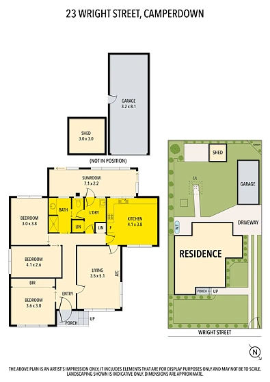 23 Wright Street, Camperdown, VIC 3260, 3 Bedrooms, 1 Bathrooms, House