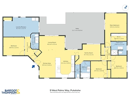 9 West Palms Way, Pukekohe, Franklin, 4房, 3浴, House