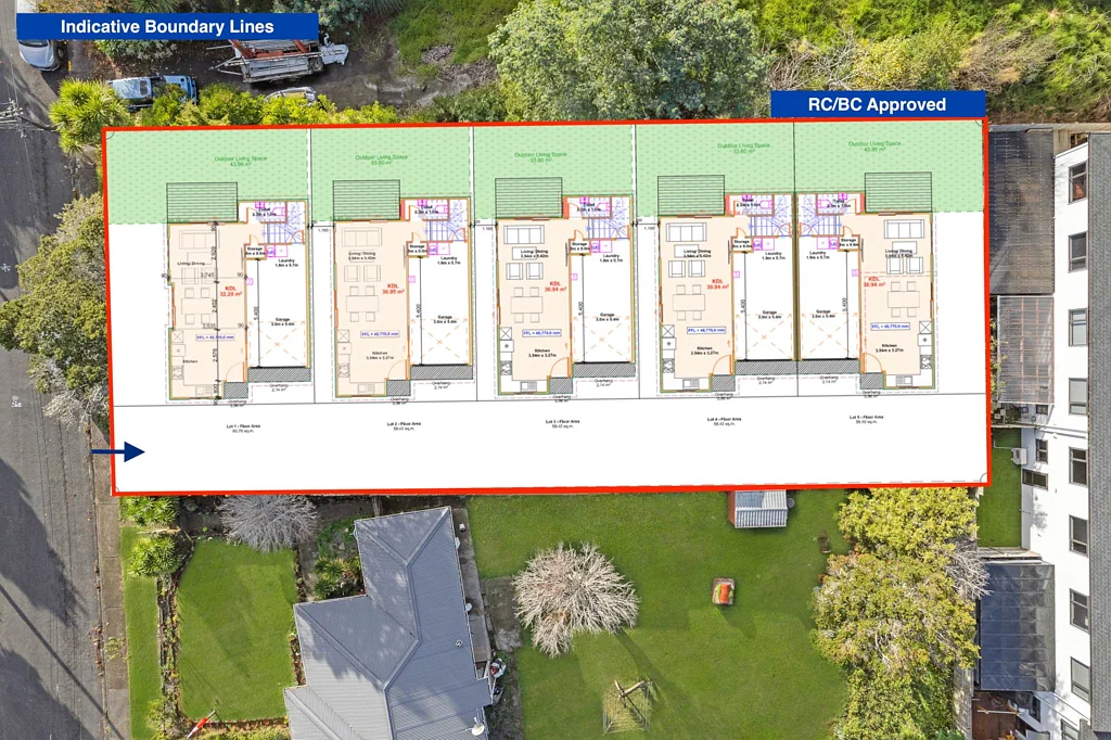 Manurewa East 3Habitaciones RC & EPA Approved, BC Lodged on 809sqm Freehol...
