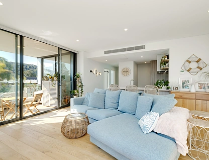 101/47 - 49 The Esplanade, Ettalong Beach, Central Coast, 3部屋, 2バスルーム, Apartment
