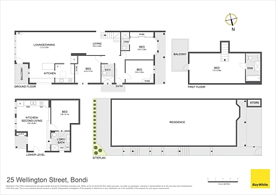 25 Wellington Street, Bondi, NSW 2026, 5 Bedrooms, 4 Bathrooms, House