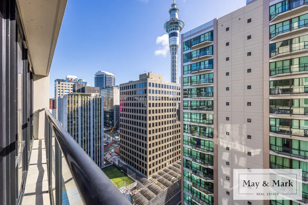 Auckland Central 1બેડરૂમ Rare find - Queen Street Living with car park!