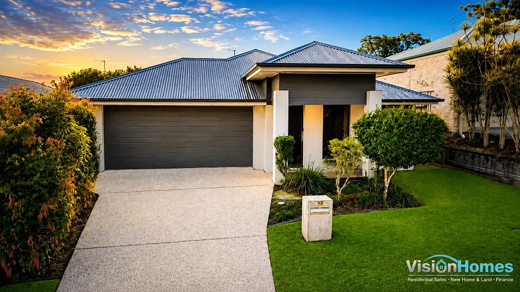 Mango Hill 4房 位于 Mango Hill 黄金地段的现代家庭生活！ More Home. Less Maintenance.  Bushland Outlook with Mango Hill Convenience