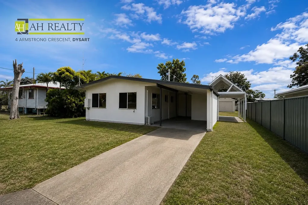 Dysart 3房  High-Yield Investment with Powered Shed & Spacious Family Living.
