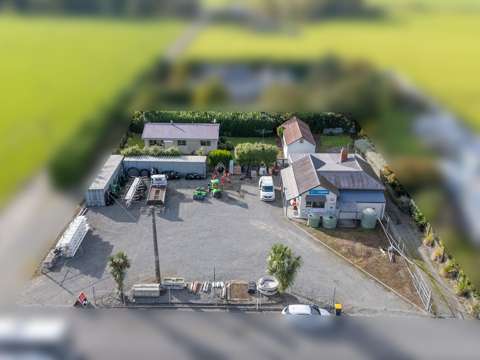 Geraldine 3房  Unique Orari Opportunity – Land and Buildings