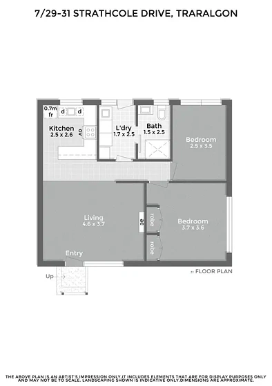 7/29-31 Strathcole Drive, Traralgon, VIC 3844, 2 Bedrooms, 1 Bathrooms, Unit