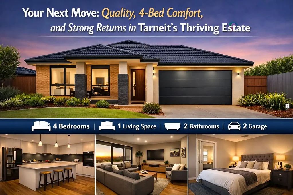 Tarneit 4Zimmer Your Next Move: Quality, 4-bed Comfort, and Strong Returns in Tarneit’s Thriving Estate