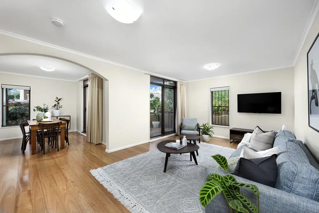 Peacefully set on ground floor with own private entrance