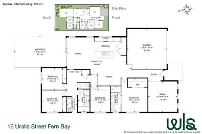 16 Uralla Street, Fern Bay, NSW 2295, 4房, 2浴, House
