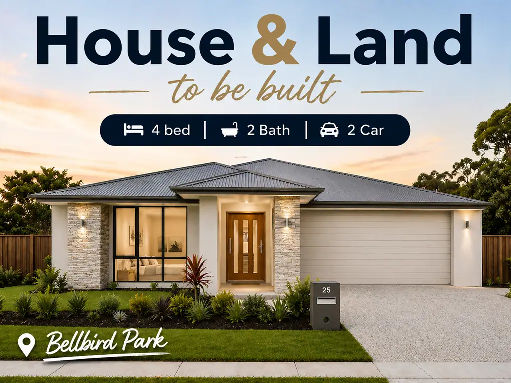 Bellbird Park 4침실 House & Land Package - Bellbird Park | 4 Bed| 2 Bath |2 Car |