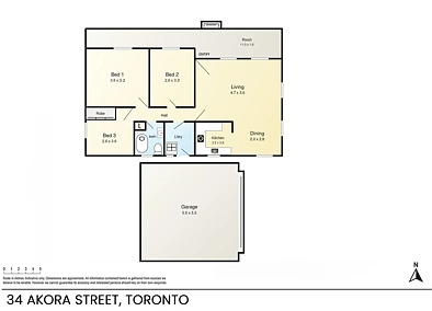 34 Akora Street, Toronto, NSW 2283, 3 slaapkamers, 1 badkamers, House