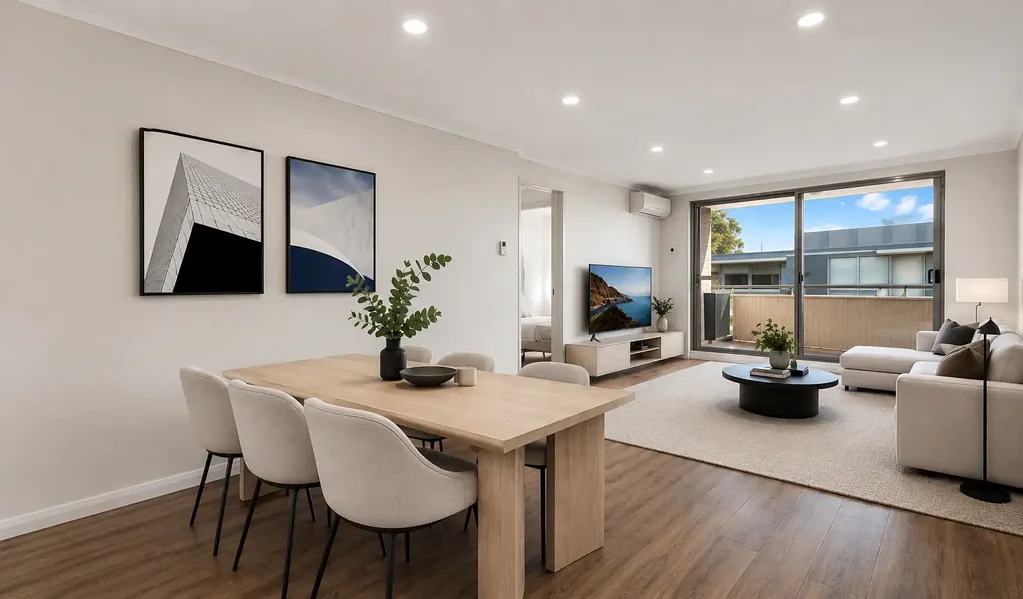 Peaceful Top Floor Living in an Exclusive Boutique Block