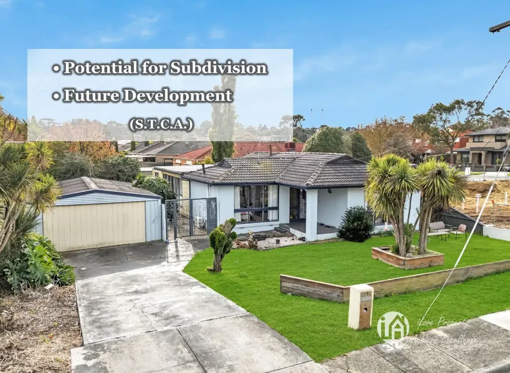 Rowville 4房 姻亲房和分割潜力 (STCA)!!! HUGE POTENTIAL FOR SUBDIVISION OR GRANNY FLAT (STCA)!!!