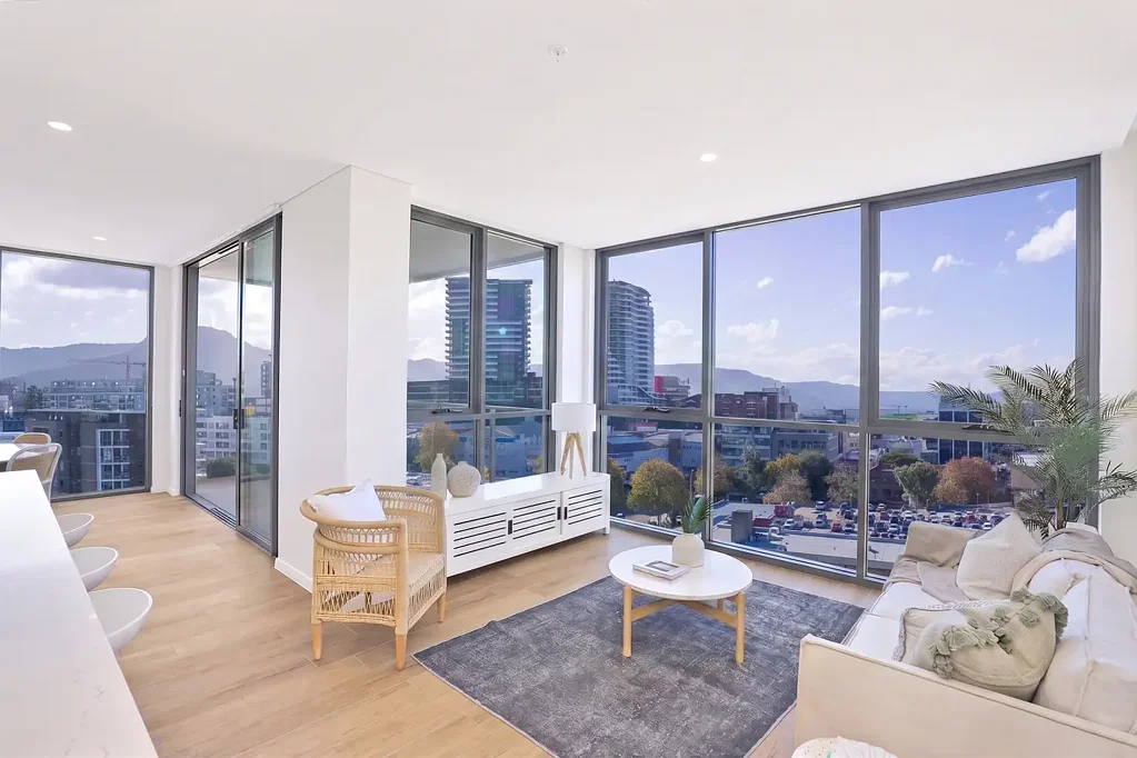 Wollongong 3Zimmer North Facing Apartment with Ocean Views