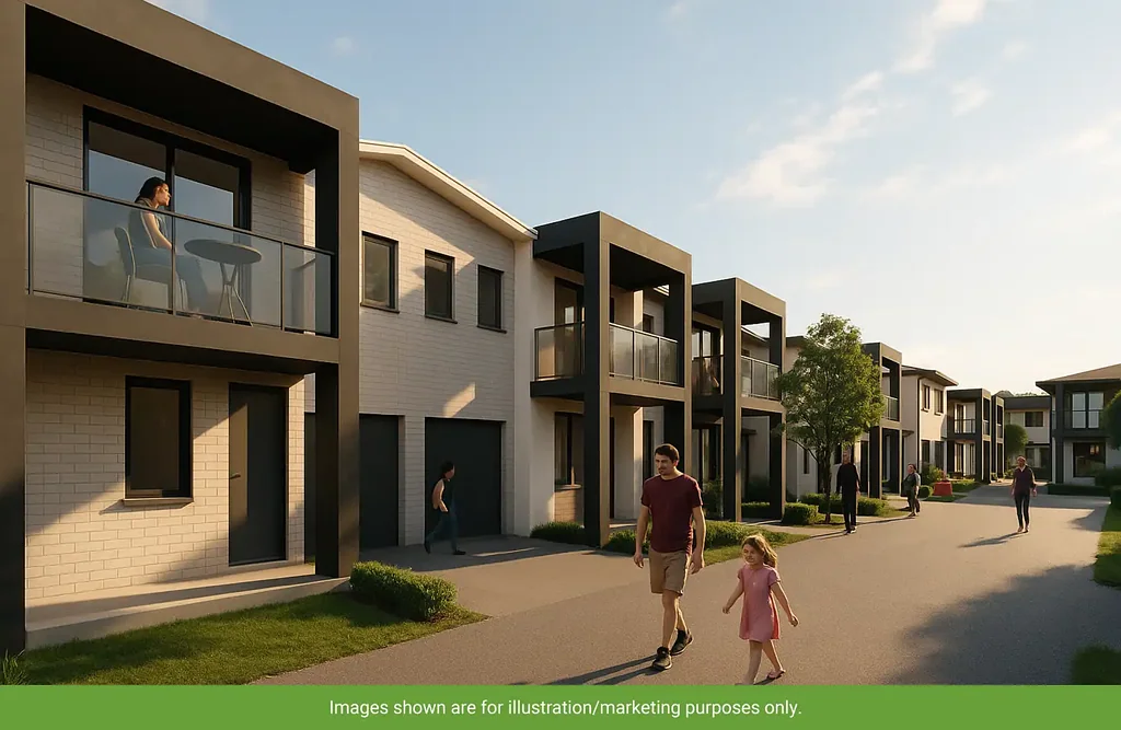 Edmondson Park 3Phòng ngủ Modern 3 Townhouses – Completion Dec 2028