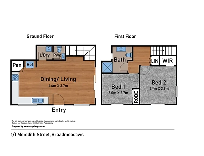 1/11 Meredith Street, Broadmeadows, VIC 3047, 2 ਕਮਰੇ, 1 ਬਾਥਰੂਮ, Townhouse