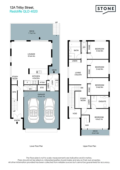 12A Trilby Street, Redcliffe, QLD 4020, 4房, 2浴, House