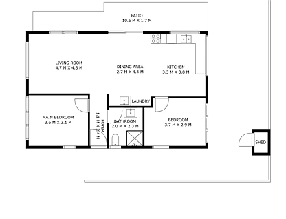3/33 Mainwaring Street, Beauty Point, Launceston and North East, 2 कमरे, 1 बाथरूम, House