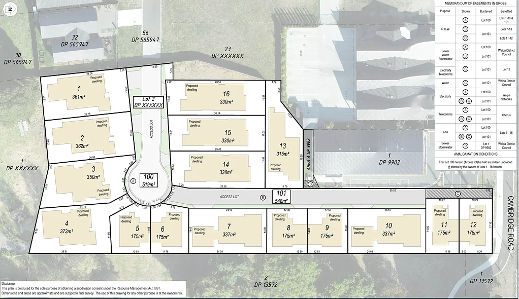 Cambridge  Boutique subdivision in Cambridge