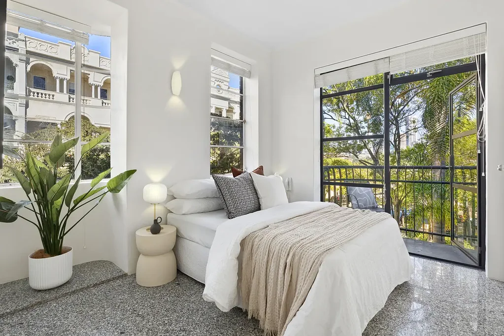 Potts Point 1 Slaapkamer Boutique Art Deco Living with Leafy Outlooks