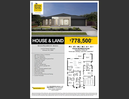 (Lot 22) 41 Clover Crescent Echuca Fields Stage 3A, Echuca, Bendigo, 0房, 0浴, Section