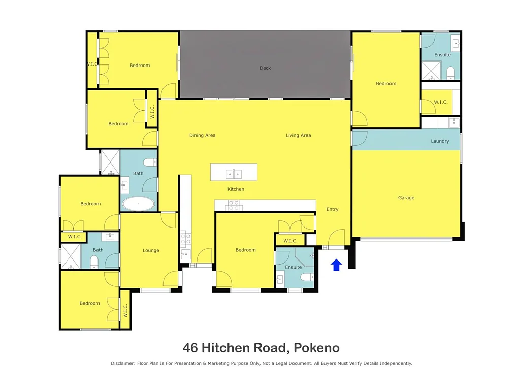 Pokeno 6 Slaapkamer Home and Land Package - 6 Beds - 4 Baths