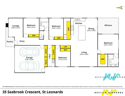 35 Seabrook Crescent, St Leonards, VIC 3223, 4 ਕਮਰੇ, 2 ਬਾਥਰੂਮ, House