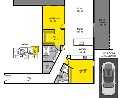 42/14-18 Alfred Street, Woody Point, Brisbane - Northern Region , 2 침실, 2 욕실, Apartment