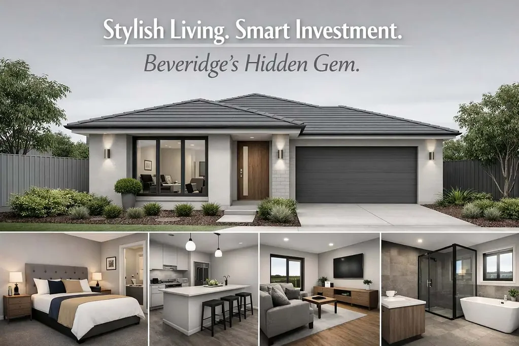 Beveridge 3બેડરૂમ Stylish Living. Smart Investment. Beveridge’s Hidden Gem.