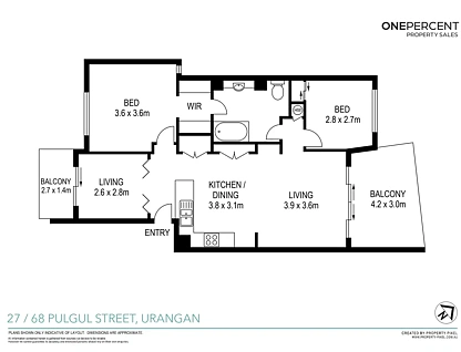 27/68 Pulgul Street, Urangan, Wide Bay, 2 Kuwarto, 1 Banyo, Unit