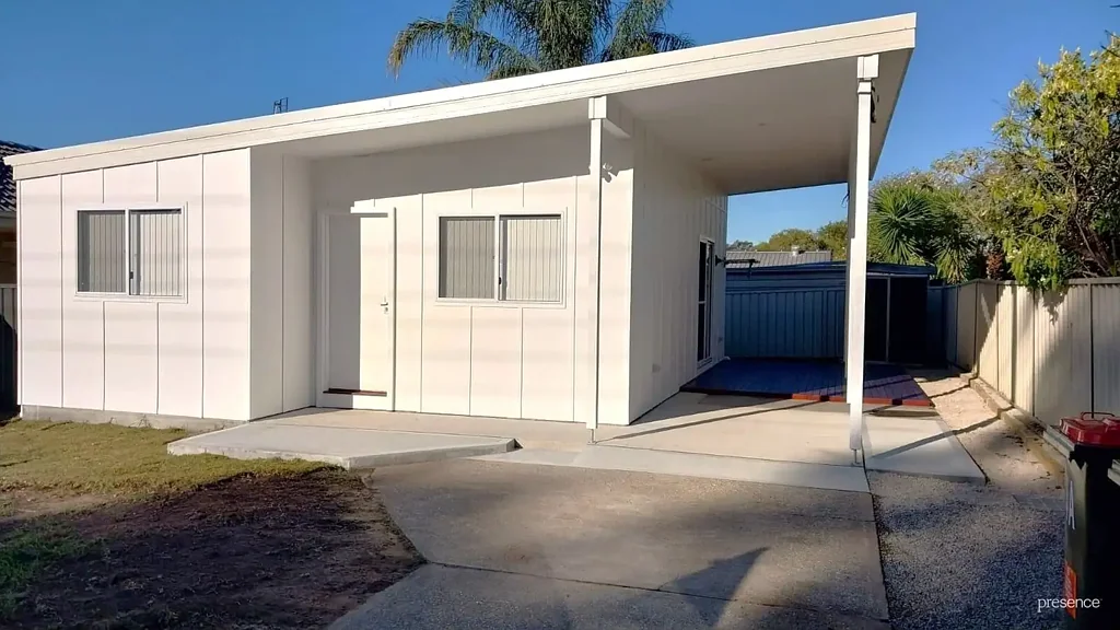 BRAND NEW AIR-CONDITIONED HOME WITH OFF-STREET PARKING & OUTDOOR LIVING