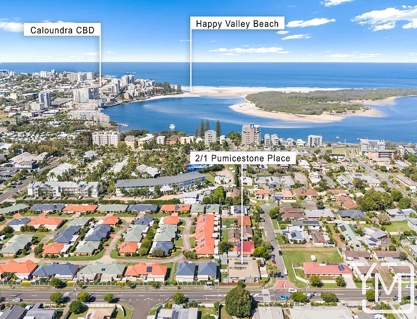 2/1 Pumicestone Place, Golden Beach, Sunshine Coast, 3房, 1浴, Apartment