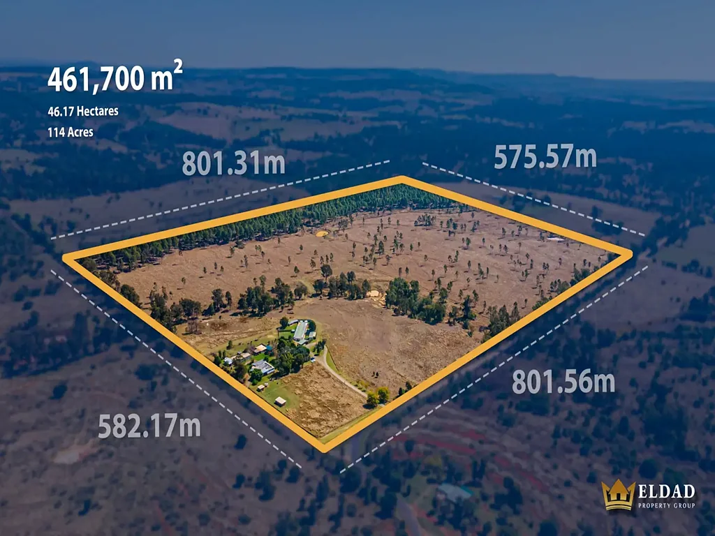 Kingaroy 4 Bedroom Two Private Residences + Commercial Building with Boarding Kennels Business For Sale on a 114 acres Property.