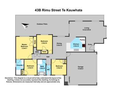 43B Rimu Street, Te Kauwhata, Waikato, 4房, 2浴, 独立屋