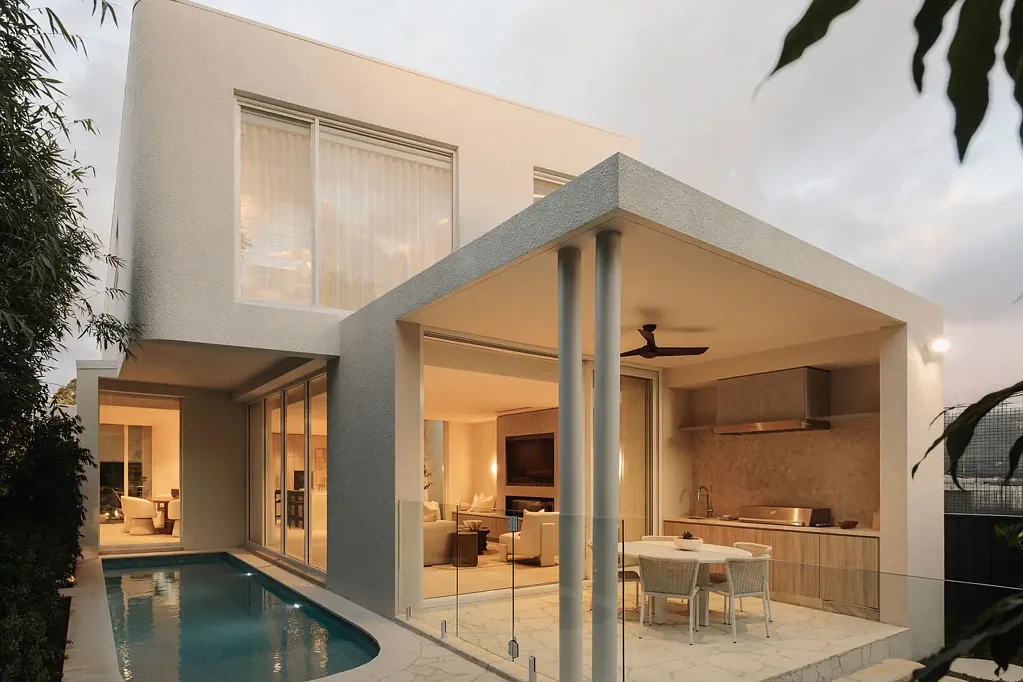 Luxurious architectural living in this stunning four-bedroom residence