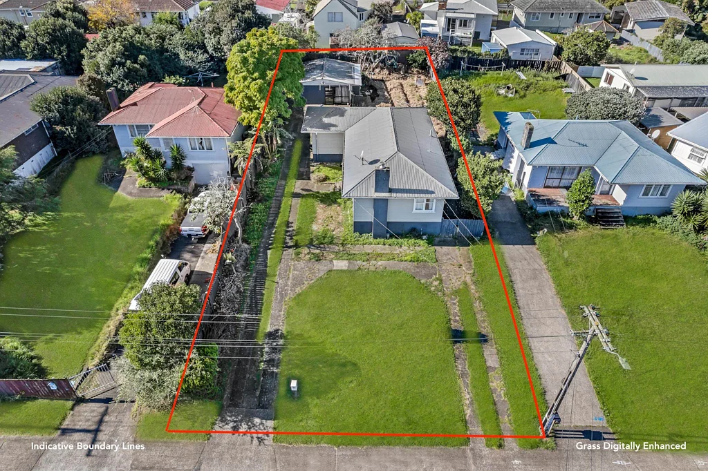 Manurewa 4房  Prime Do-Up/Development, No Flood Zone