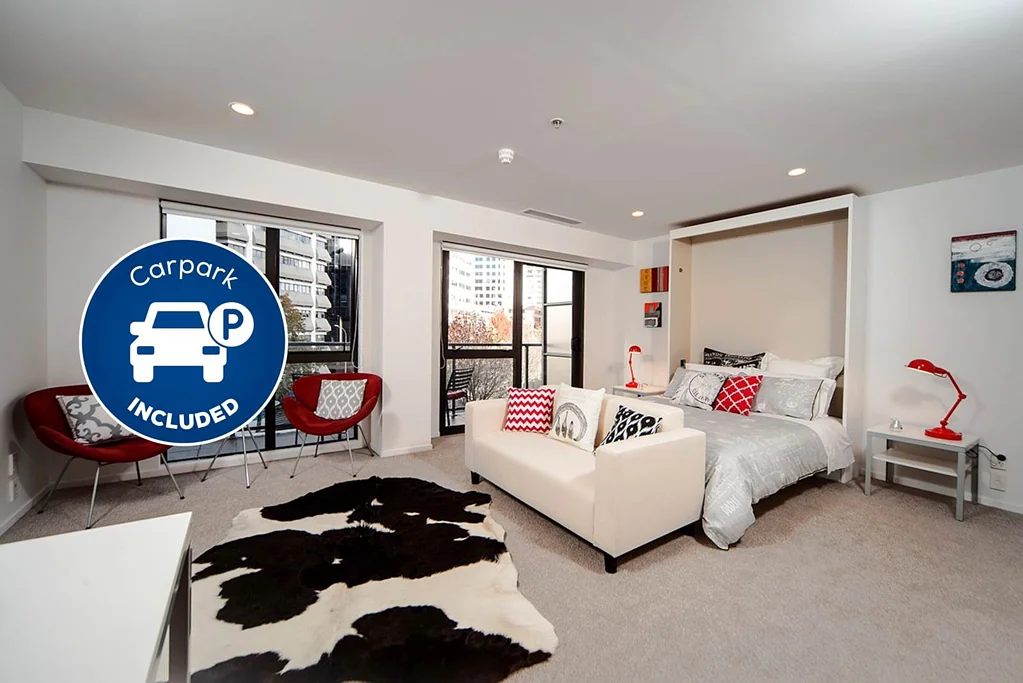 Studio with Carpark at One Hobson Street