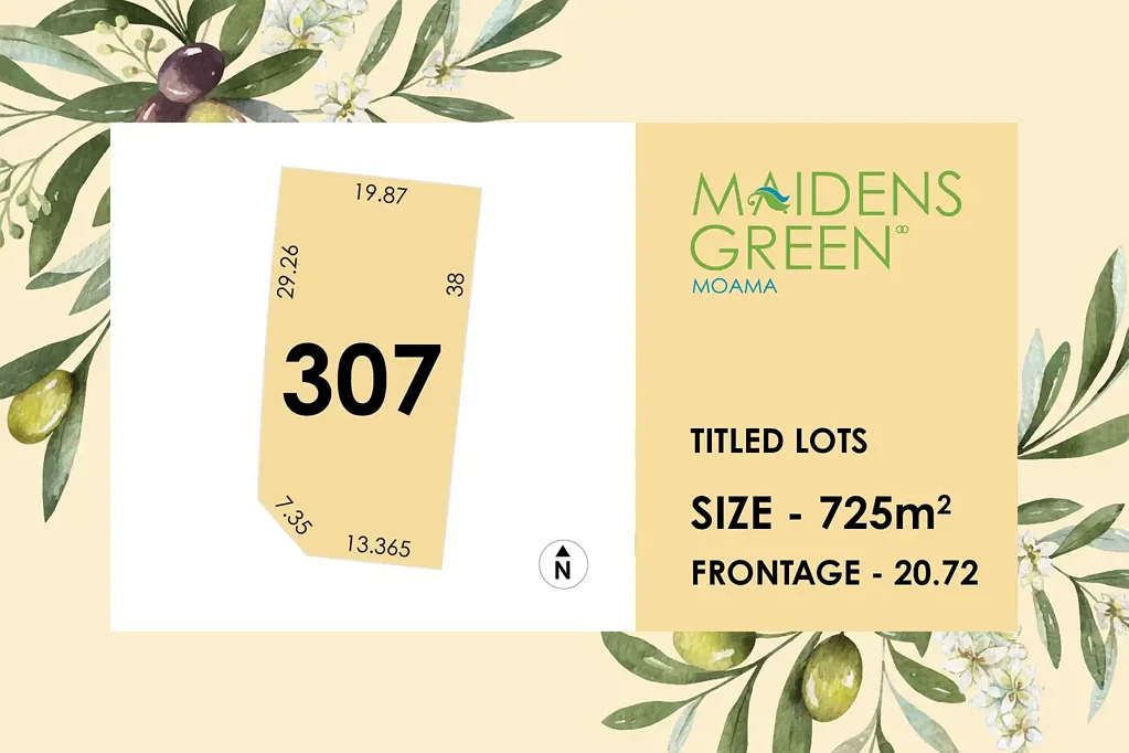 Moama Titled Maiden Green Lot - 725sqm