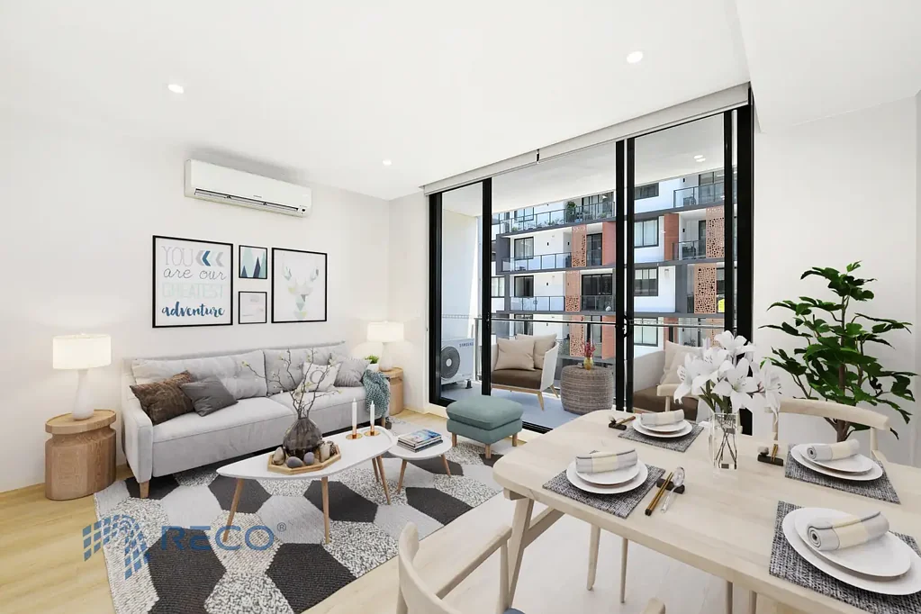 Homebush 1房 Parramatta路便利位置 现代一居室公寓 开放式起居区 优质电器配备 宽敞卧室带衣柜 安全楼宇入口 专用停车位 中心连通性佳 邻近购物中心 Modern One-Bedroom in the Vibrant Heart of Homebush