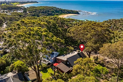 Bateau Bay 4 Bedroom Rare Ocean Views In Elevated Leafy Location Opposite Beach - Immaculate Solid Brick Home – Never Before Sold